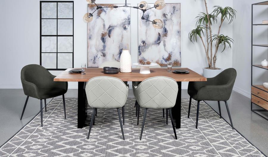 Emma Black Arm Chair