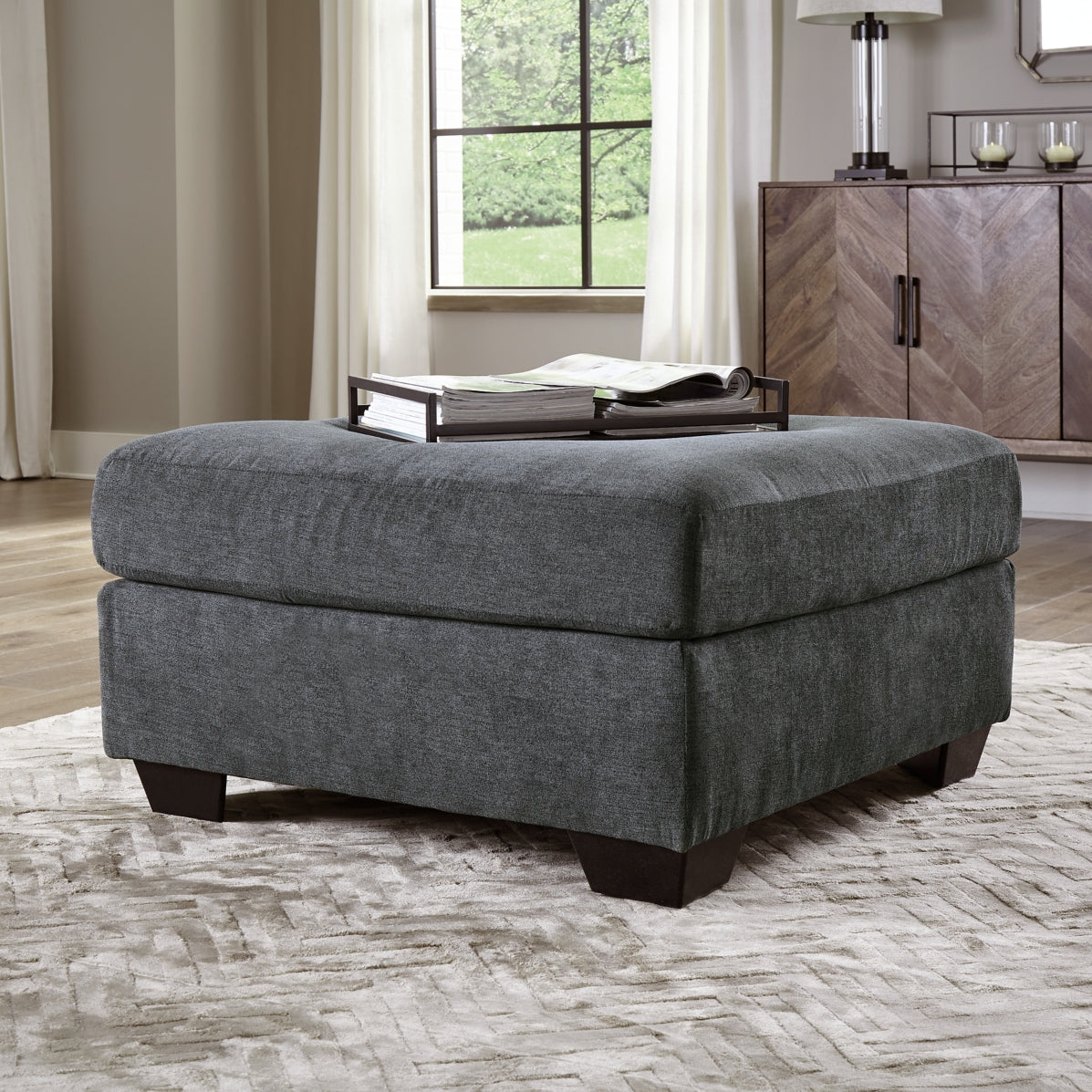 Ambrielle 2-Piece Sectional with Ottoman - PKG011623