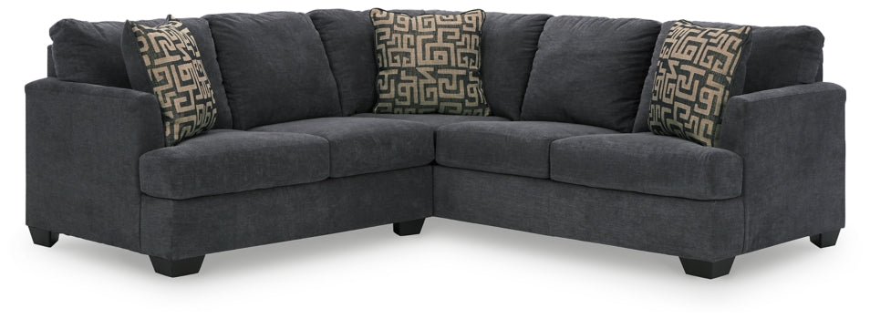Ambrielle 2-Piece Sectional with Ottoman - PKG011623