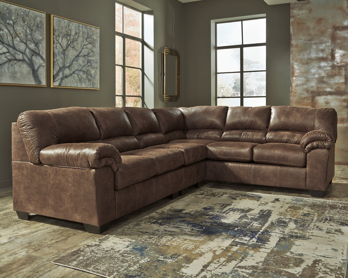 Bladen 3-Piece Sectional with Ottoman - PKG012903