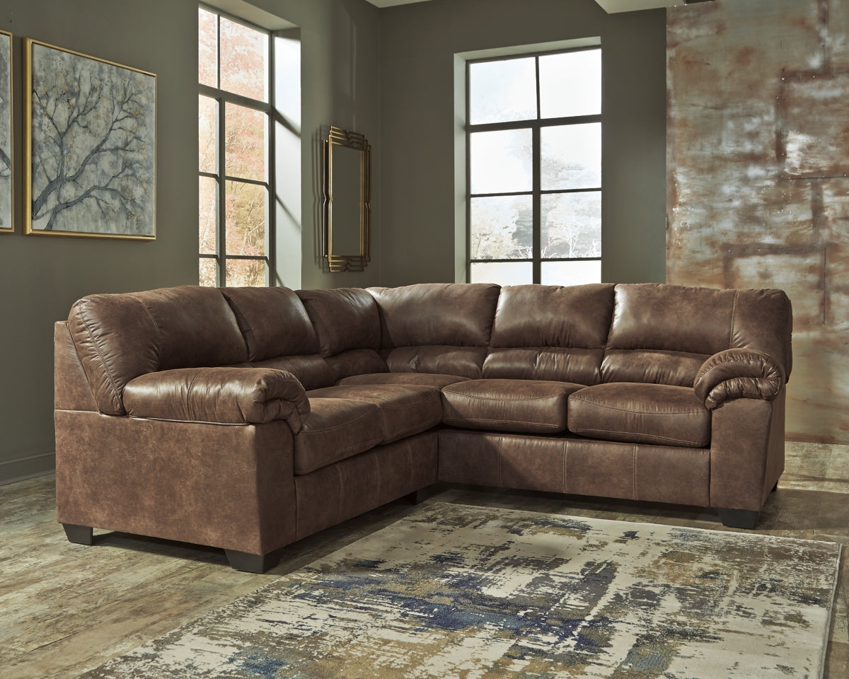 Bladen 2-Piece Sectional with Ottoman - PKG012901
