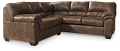 Bladen 2-Piece Sectional with Ottoman - PKG012901