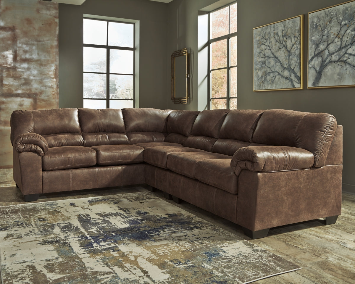 Bladen 3-Piece Sectional with Ottoman - PKG012904