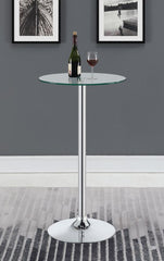 Abiline Silver Bar Table