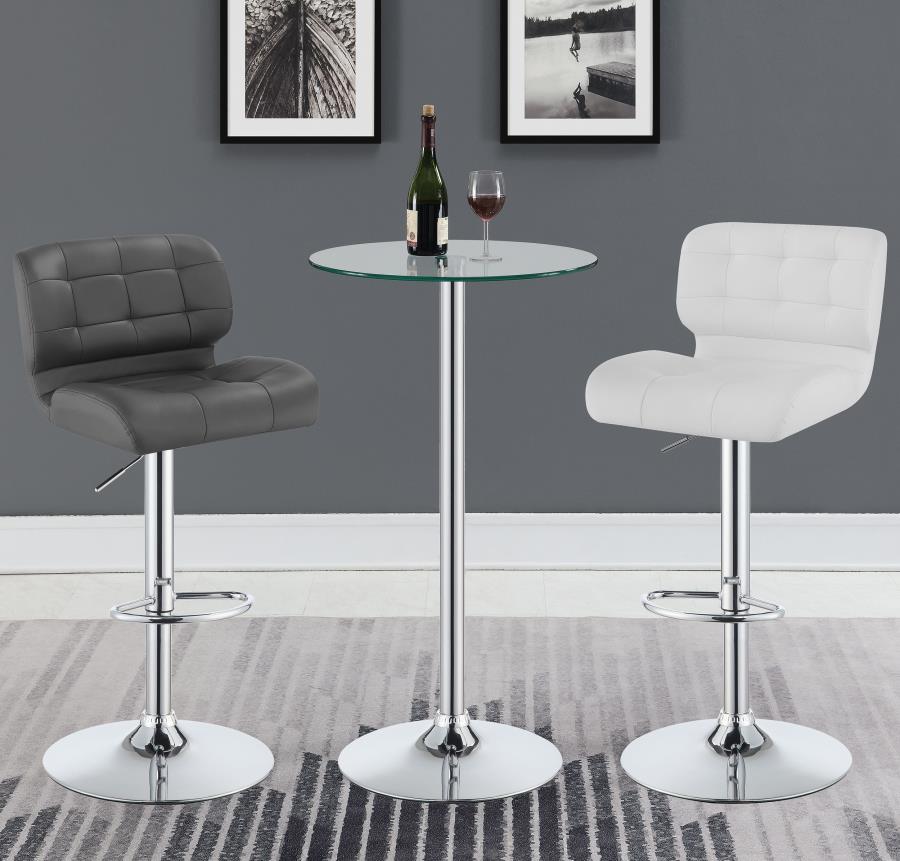 Abiline Silver Bar Table