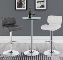 Abiline Silver Bar Table
