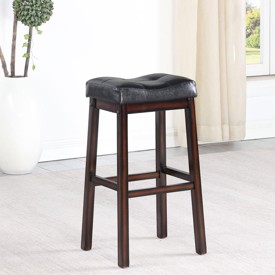 Donald Black Bar Stool