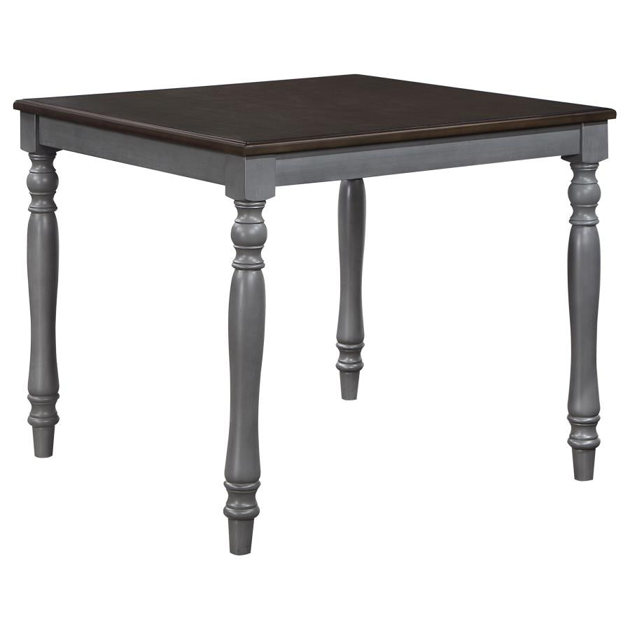 Wiley Brown 5 Pc Counter Height Dining Set