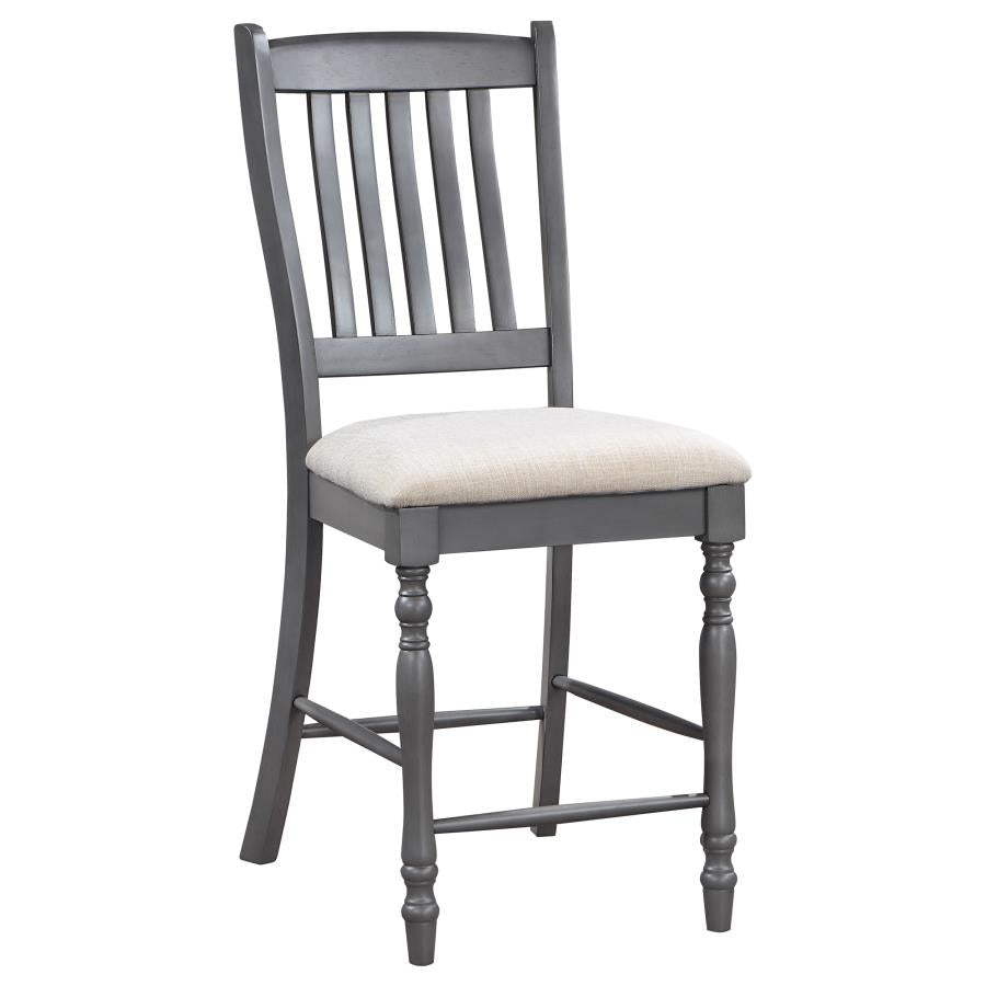 Wiley Brown 5 Pc Counter Height Dining Set