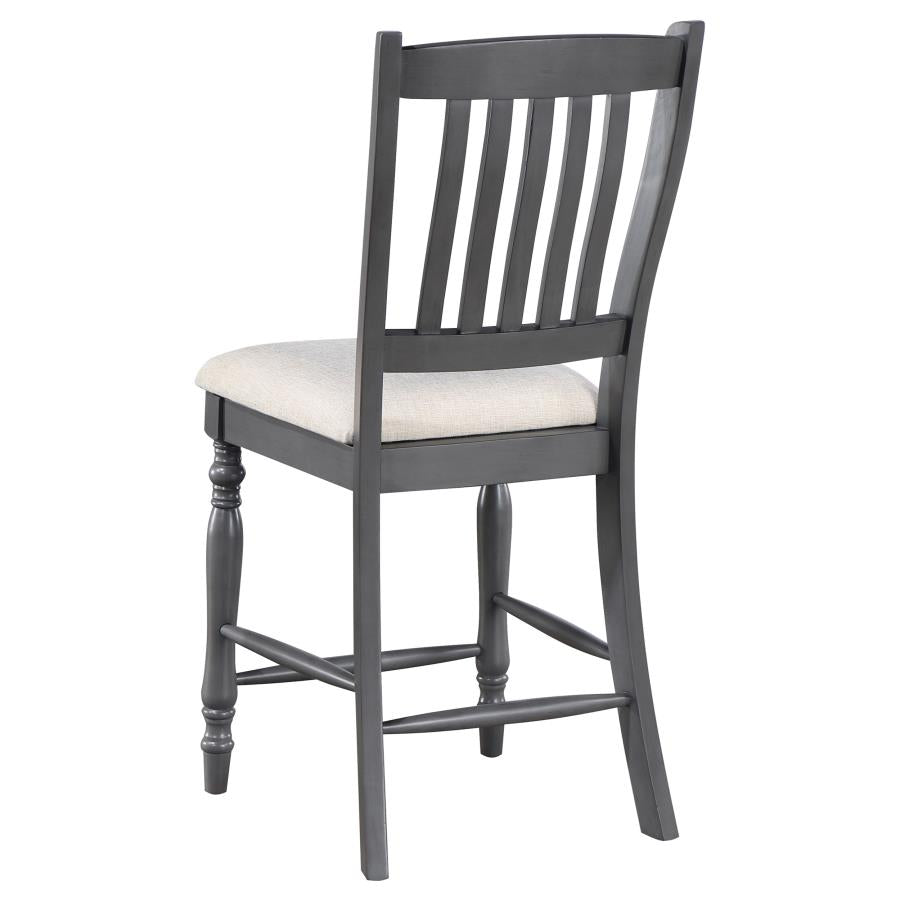 Wiley Brown 5 Pc Counter Height Dining Set