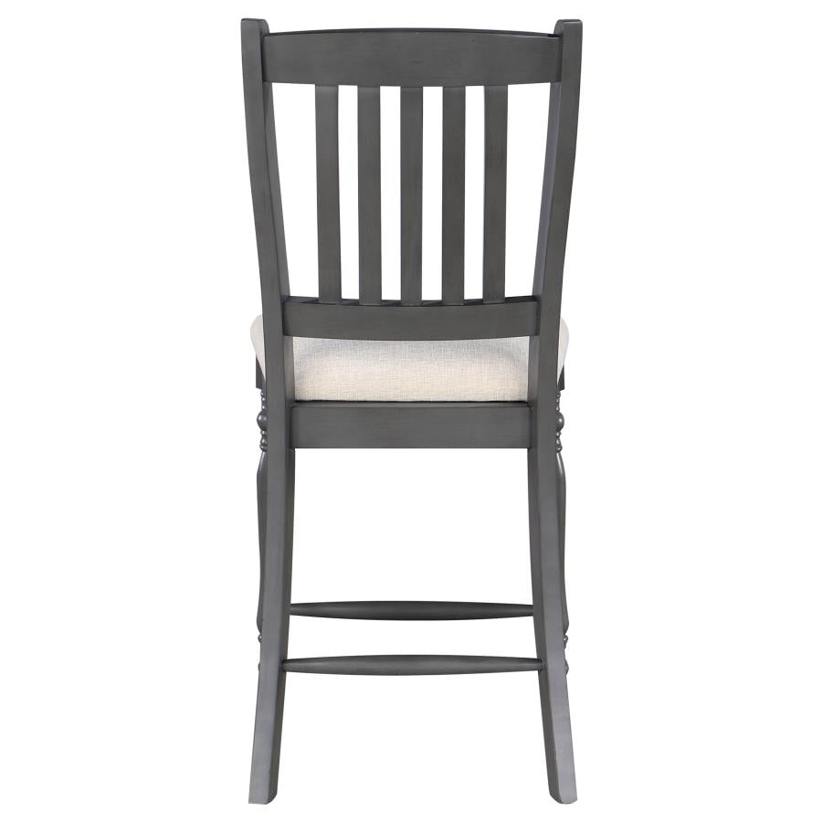 Wiley Brown 5 Pc Counter Height Dining Set