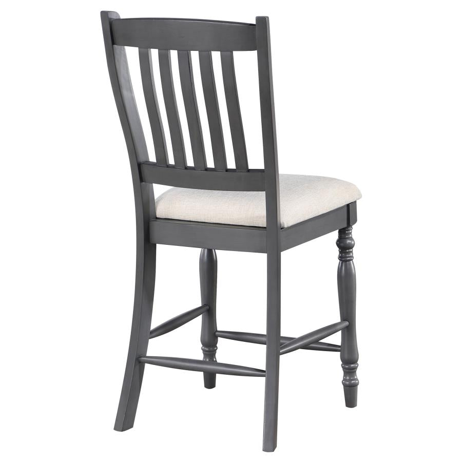 Wiley Brown 5 Pc Counter Height Dining Set