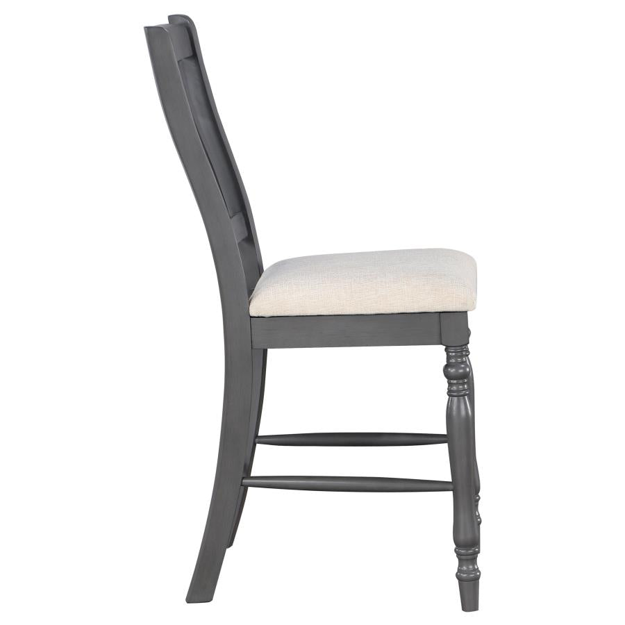 Wiley Brown 5 Pc Counter Height Dining Set