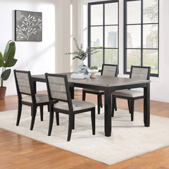 Elodie Grey 5 Pc Dining Set
