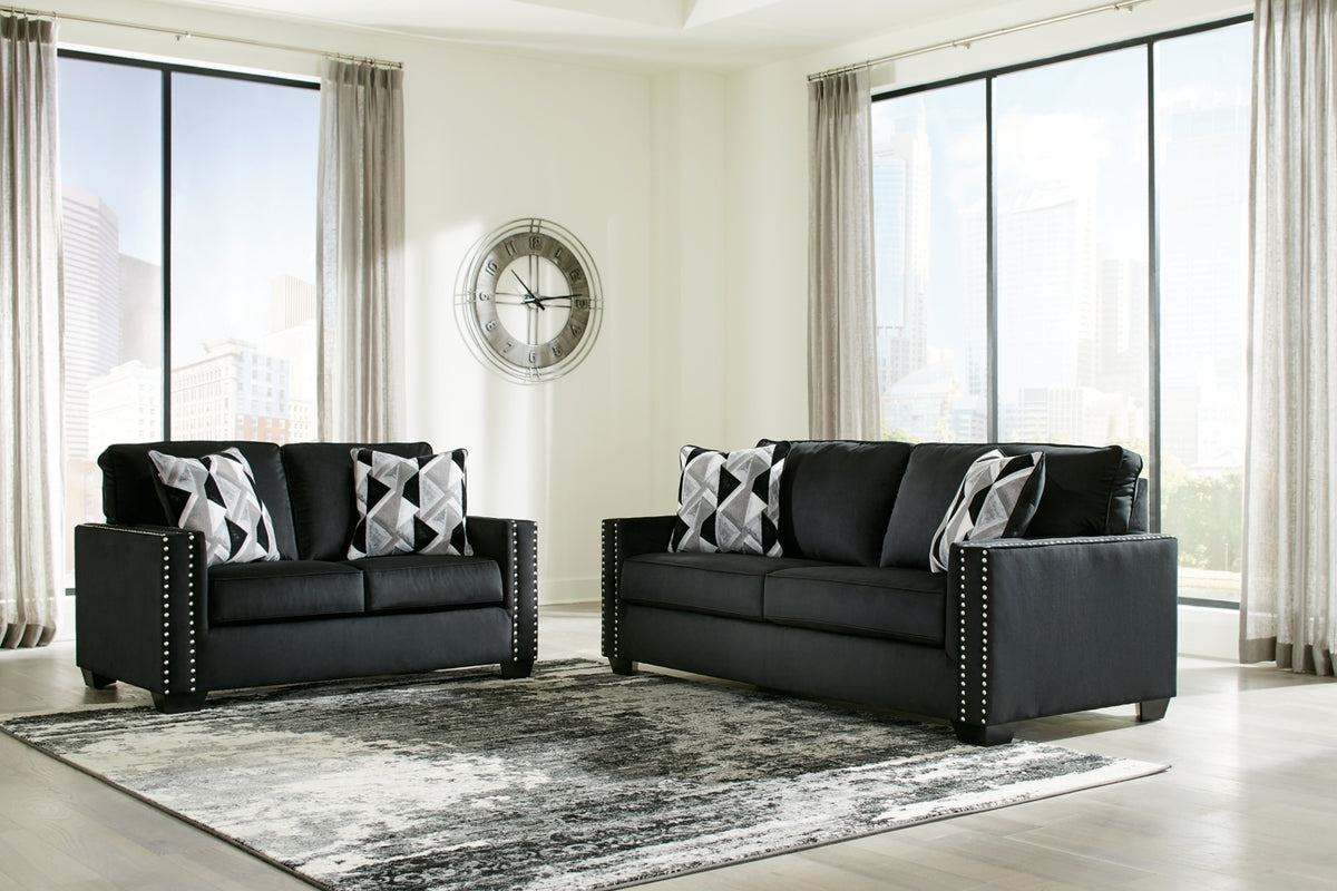 Gleston Sofa and Loveseat