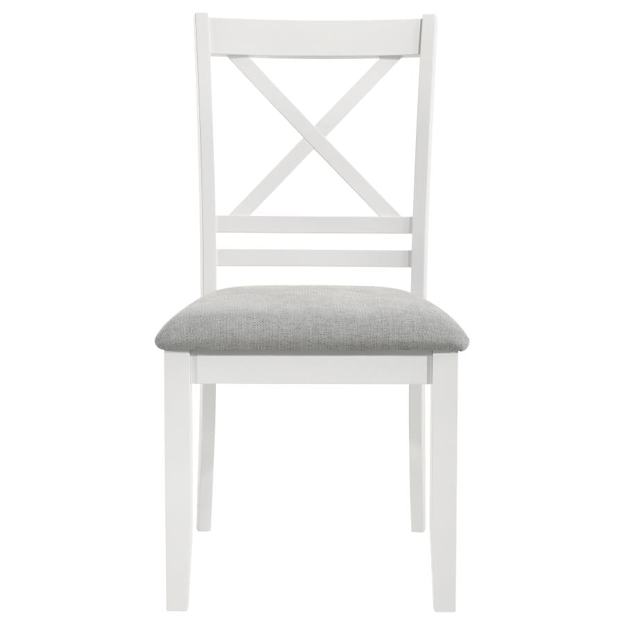 Hollis White Side Chair