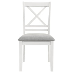 Hollis White Side Chair