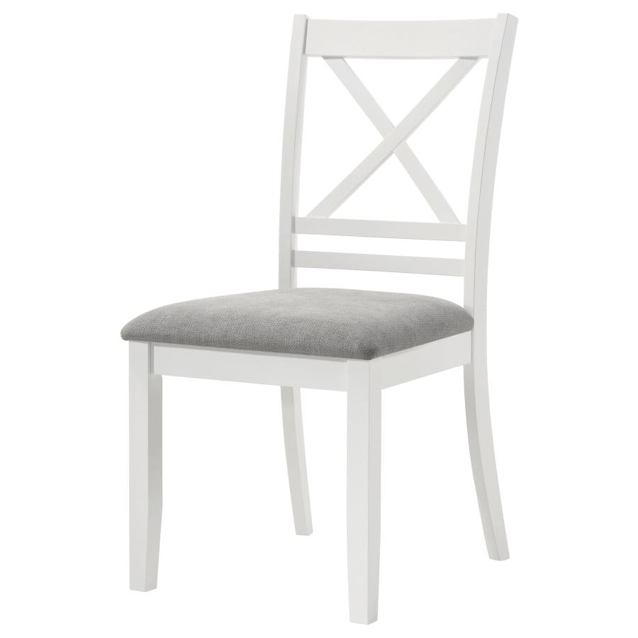 Hollis White Side Chair