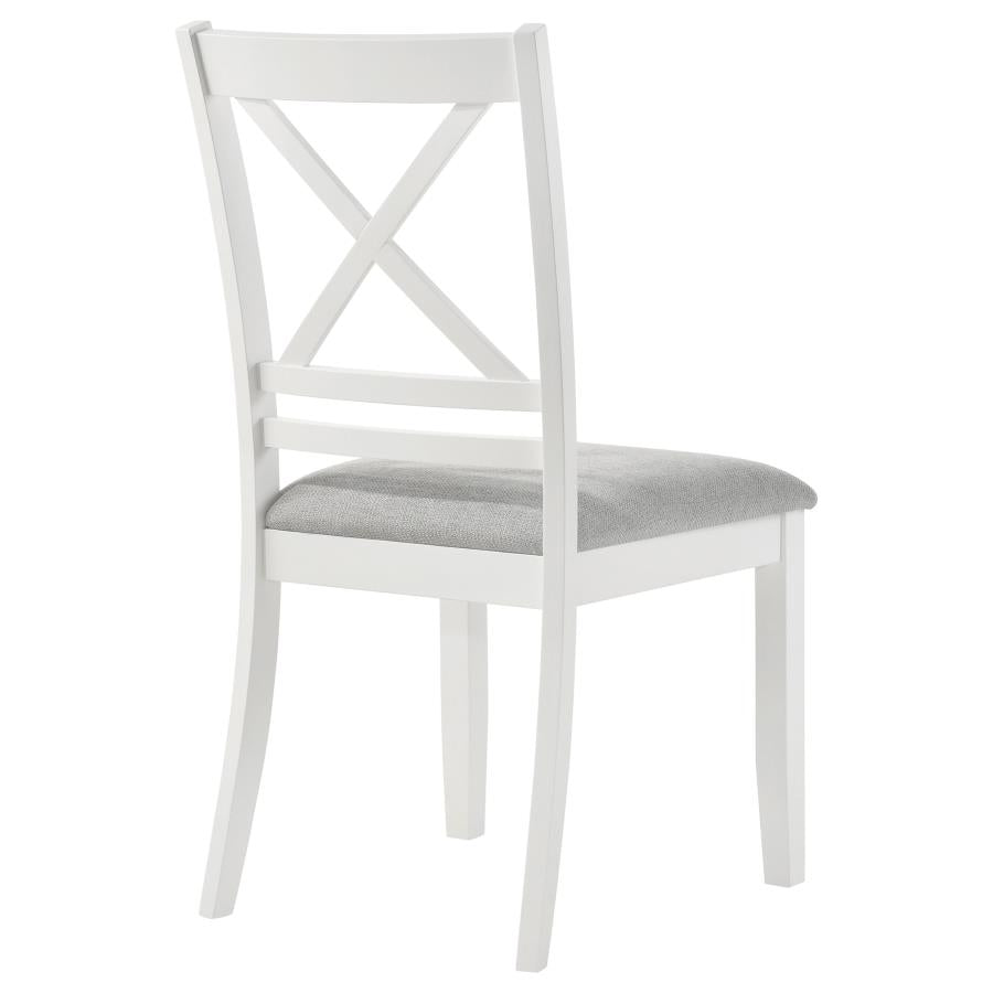 Hollis White Side Chair