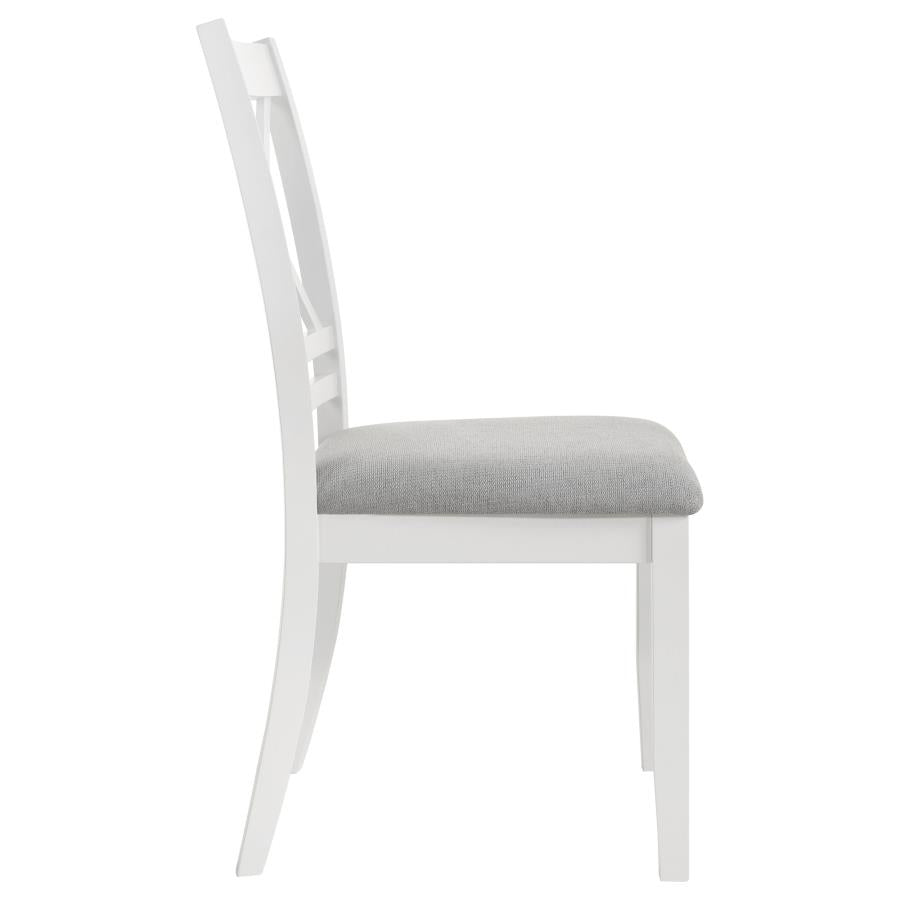 Hollis White Side Chair