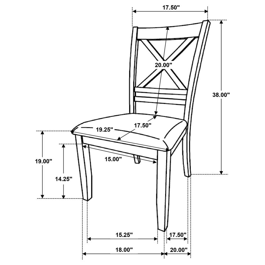 Hollis White Side Chair
