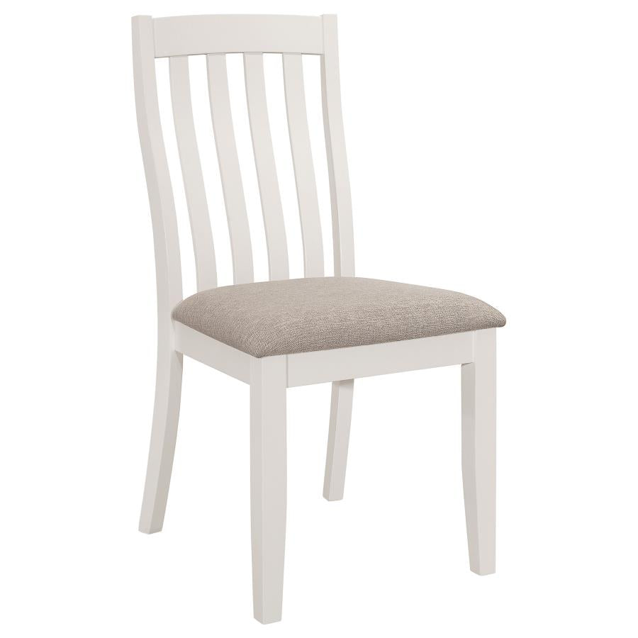 Anwar White Side Chair