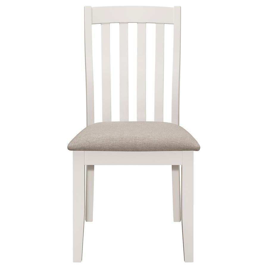 Anwar White Side Chair