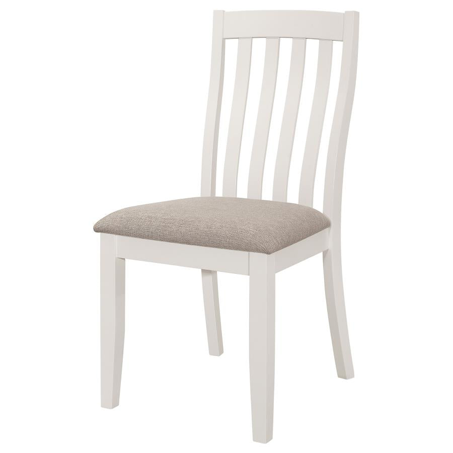 Anwar White Side Chair