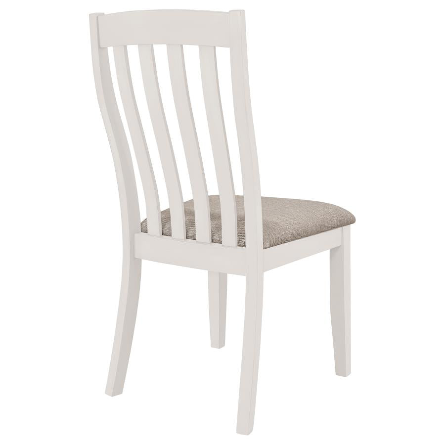 Anwar White Side Chair