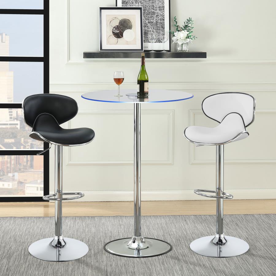 Thea Silver Bar Table