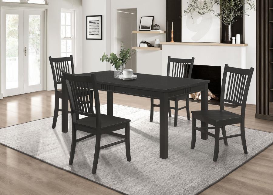 Marbrisa Black 5 Pc Dining Set
