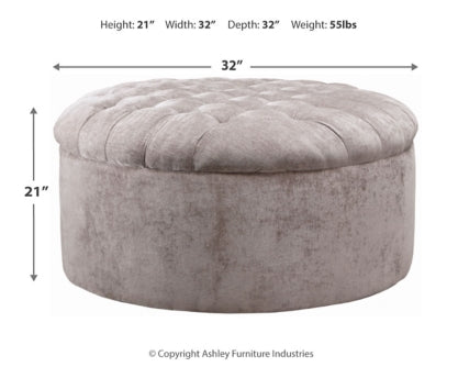 Carnaby Oversized Accent Ottoman - The Bargain Furniture