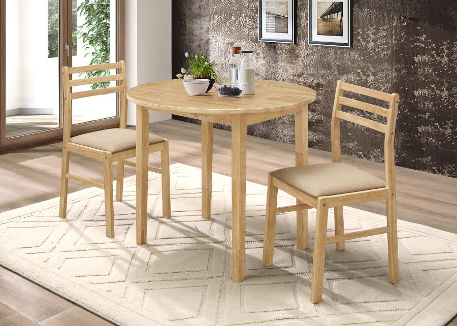 Bucknell Brown 3 Pc Dining Set