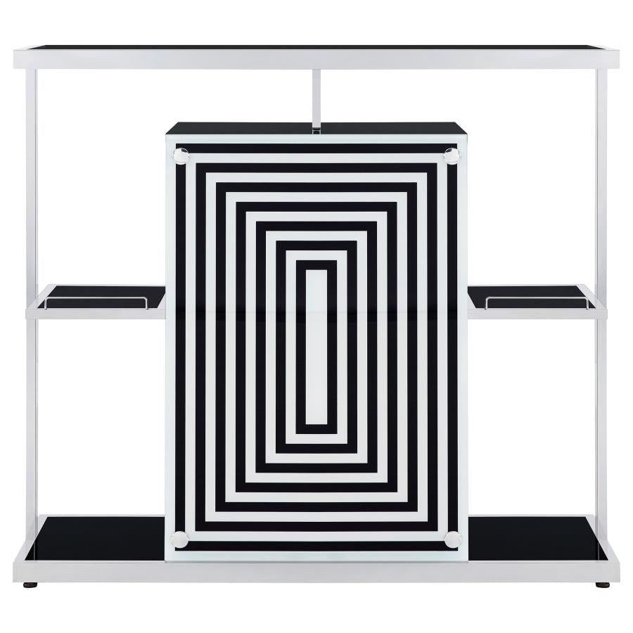 Zinnia Black Home Bar