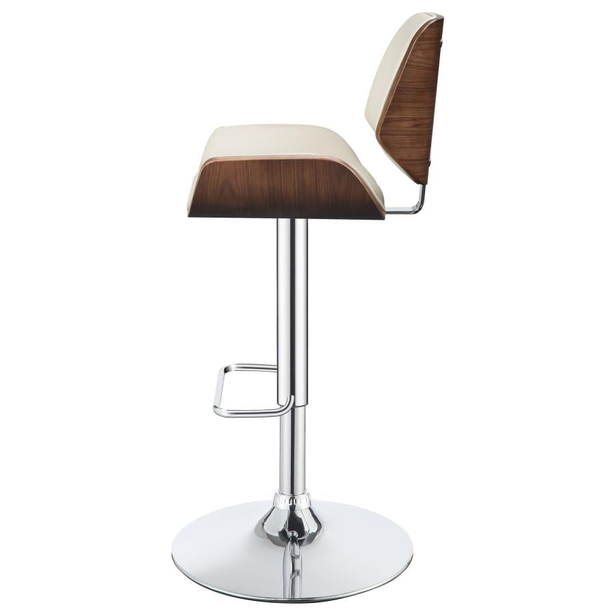 Folsom Ivory Adjustable Bar Stool