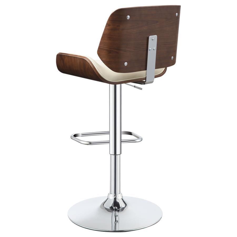 Folsom Ivory Adjustable Bar Stool