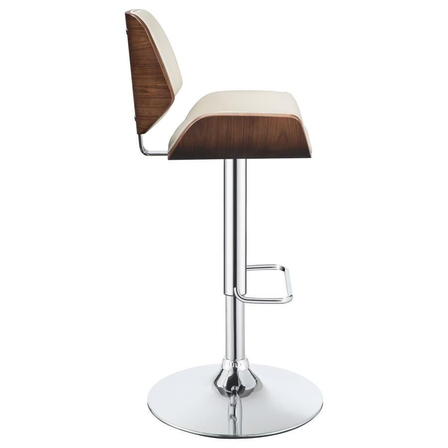 Folsom Ivory Adjustable Bar Stool