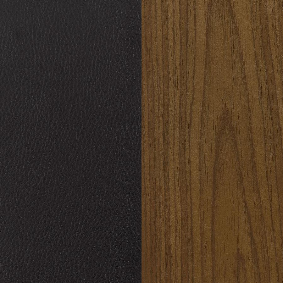 Harris Black Adjustable Bar Stool