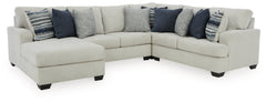 Lowder 4-Piece Sectional with Chaise - 13611S3