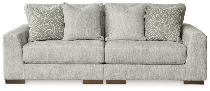 Regent Park 3-Piece Sectional with Ottoman - PKG013001
