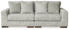 Regent Park 3-Piece Sectional with Ottoman - PKG013001
