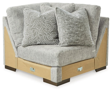 Regent Park 3-Piece Sectional with Ottoman - PKG013001