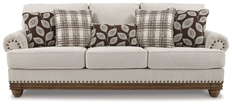 Harleson Sofa and Loveseat with Chair and Ottoman