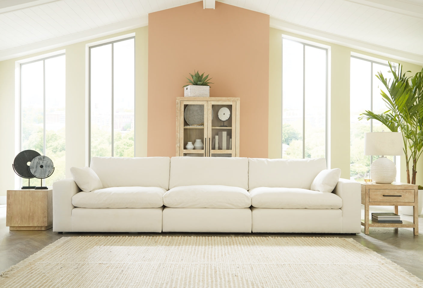 Next-Gen Gaucho 4-Piece Sectional with Ottoman - PKG013010