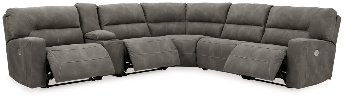 Next-Gen DuraPella 6-Piece Power Reclining Sectional