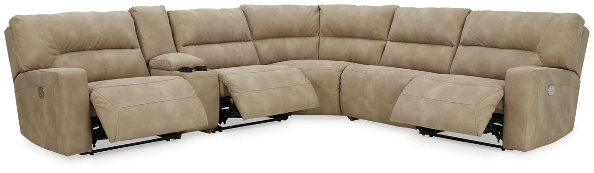 Next-Gen DuraPella 6-Piece Power Reclining Sectional