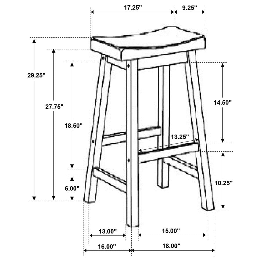 Durant Brown Bar Stool