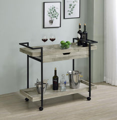 Ventura Grey Bar Cart