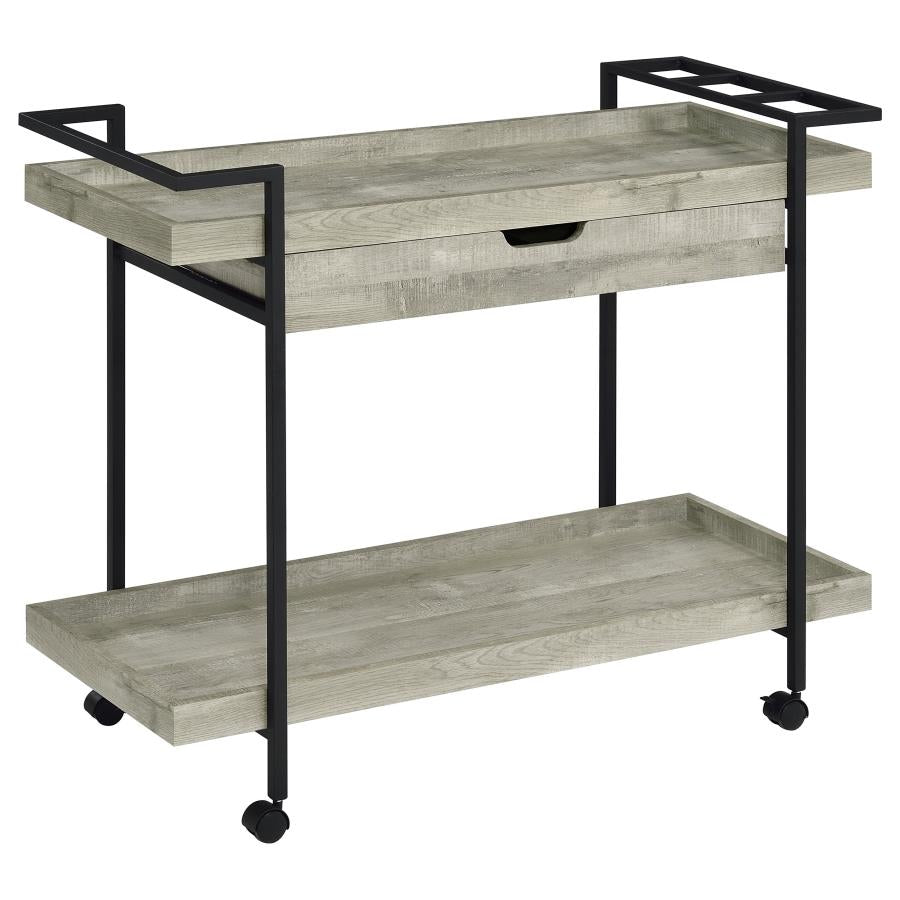 Ventura Grey Bar Cart