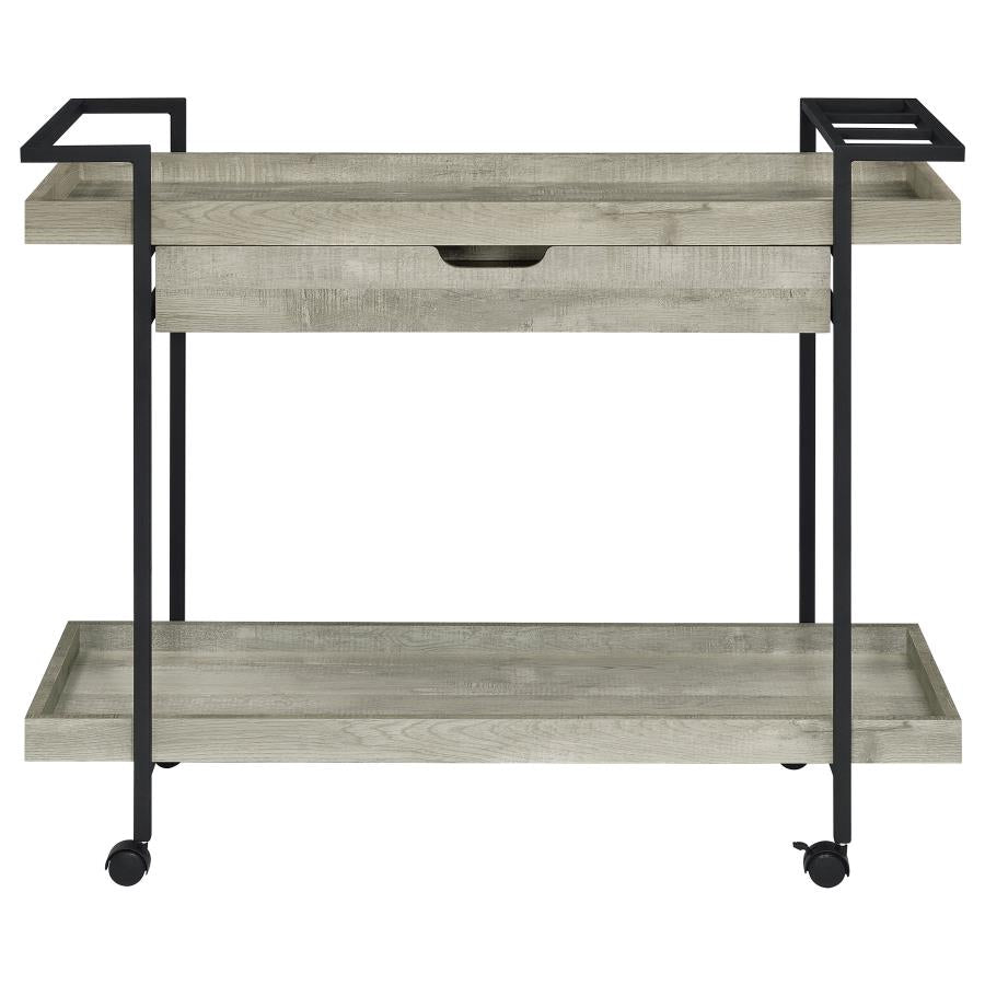 Ventura Grey Bar Cart
